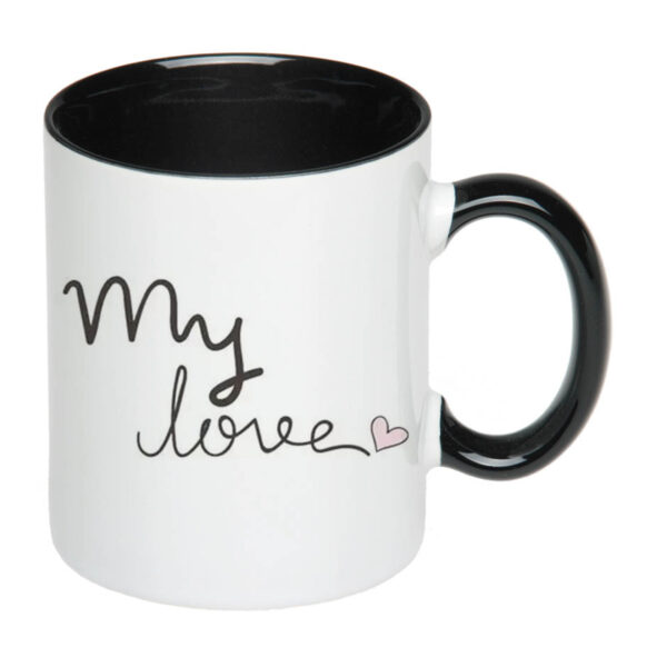 Чашка з принтом "My love"