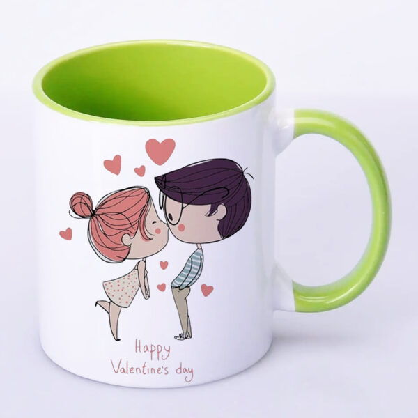 Чашка з принтом "З днем Святого Валентина (Happy Valentine's day)"