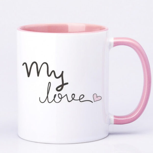 Чашка з принтом "My love"