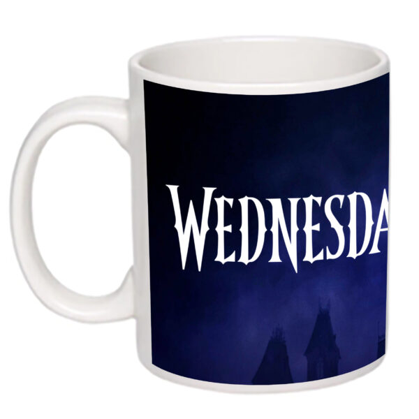Чашка з принтом "Wednesday"