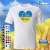 футболка з принтом "I Love Ukraine"